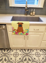 Load image into Gallery viewer, Easter Eggs Chinese Chongqing Dog Kitchen Towel – Artistic Dish Towel for Everyday Use BB6111KTWL