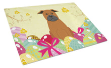 Load image into Gallery viewer, Easter Eggs Chinese Chongqing Dog Glass Cutting Boards – Durable, Decorative Kitchen Art Large BB6111LCB