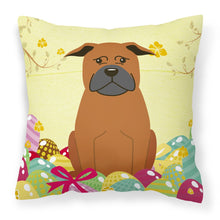 Load image into Gallery viewer, Easter Eggs Chinese Chongqing Dog Fabric Decorative Pillow BB6111PW1818