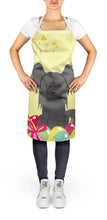 Load image into Gallery viewer, Easter Eggs Chinese Crested Black Apron – Artist-Designed Kitchen, BBQ &amp; Craft Apron BB6112APRON