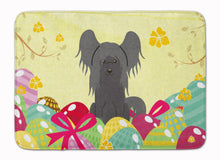 Load image into Gallery viewer, Easter Eggs Chinese Crested Black Machine Washable Memory Foam Mat BB6112RUG