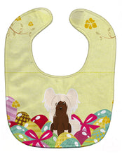 Load image into Gallery viewer, Easter Eggs Chinese Crested Cream Baby Bib BB6113BIB