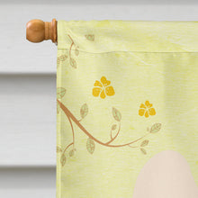 Load image into Gallery viewer, Easter Eggs Chinese Crested Cream Flag Canvas House Size BB6113CHF