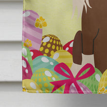 Load image into Gallery viewer, Easter Eggs Chinese Crested Cream Flag Canvas House Size BB6113CHF