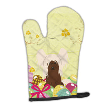 Load image into Gallery viewer, Easter Eggs Chinese Crested Cream Oven Mitt BB6113OVMT