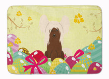 Load image into Gallery viewer, Easter Eggs Chinese Crested Cream Machine Washable Memory Foam Mat BB6113RUG