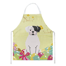 Load image into Gallery viewer, Easter Eggs White Boxer Cooper Apron – Artist-Designed Kitchen, BBQ &amp; Craft Apron BB6114APRON