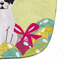 Load image into Gallery viewer, Easter Eggs White Boxer Cooper Baby Bib BB6114BIB