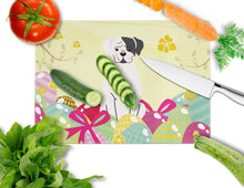 Load image into Gallery viewer, Easter Eggs White Boxer Cooper Glass Cutting Boards – Durable, Decorative Kitchen Art Large BB6114LCB