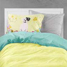 Load image into Gallery viewer, Easter Eggs White Boxer Cooper Fabric Standard Pillowcase – Artistic Decorative Front, White Back BB6114PILLOWCASE
