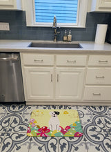Load image into Gallery viewer, Easter Eggs White Boxer Cooper Machine Washable Memory Foam Mat BB6114RUG
