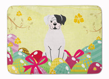 Load image into Gallery viewer, Easter Eggs White Boxer Cooper Machine Washable Memory Foam Mat BB6114RUG