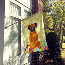 Load image into Gallery viewer, Easter Eggs Fawn Boxer Flag Canvas House Size BB6115CHF