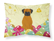 Load image into Gallery viewer, Easter Eggs Fawn Boxer Fabric Standard Pillowcase – Artistic Decorative Front, White Back BB6115PILLOWCASE