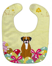 Load image into Gallery viewer, Easter Eggs Flashy Fawn Boxer Baby Bib BB6116BIB