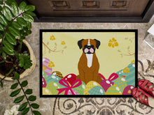 Load image into Gallery viewer, Easter Eggs Flashy Fawn Boxer Doormat - 18x27 Decorative Floor Mat – Indoor/Outdoor Rug with Artistic Flair BB6116MAT