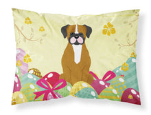 Load image into Gallery viewer, Easter Eggs Flashy Fawn Boxer Fabric Standard Pillowcase – Artistic Decorative Front, White Back BB6116PILLOWCASE