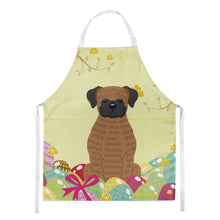 Load image into Gallery viewer, Easter Eggs Brindle Boxer Apron – Artist-Designed Kitchen, BBQ &amp; Craft Apron BB6117APRON