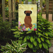 Load image into Gallery viewer, Easter Eggs Brindle Boxer Garden Flag - Outdoor Decorative Yard Flag BB6117GF