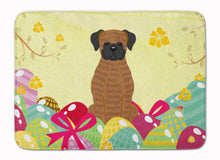 Load image into Gallery viewer, Easter Eggs Brindle Boxer Machine Washable Memory Foam Mat BB6117RUG