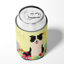 Load image into Gallery viewer, Easter Eggs Border Collie Black White Can or Bottle Hugger BB6118CC