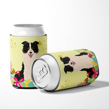 Load image into Gallery viewer, Easter Eggs Border Collie Black White Can or Bottle Hugger BB6118CC