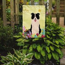 Load image into Gallery viewer, Easter Eggs Border Collie Black White Garden Flag - Outdoor Decorative Yard Flag BB6118GF