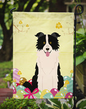 Load image into Gallery viewer, Easter Eggs Border Collie Black White Garden Flag - Outdoor Decorative Yard Flag BB6118GF