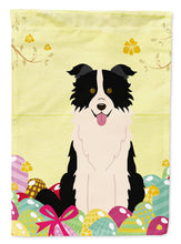 Load image into Gallery viewer, Easter Eggs Border Collie Black White Garden Flag - Outdoor Decorative Yard Flag BB6118GF