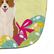 Load image into Gallery viewer, Easter Eggs Border Collie Red White Baby Bib BB6119BIB