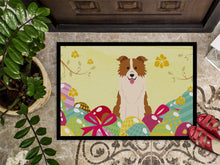 Load image into Gallery viewer, Easter Eggs Border Collie Red White Doormat - 24x36 Decorative Floor Mat – Indoor/Outdoor Rug with Artistic Flair BB6119JMAT