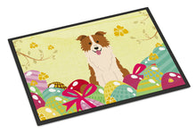 Load image into Gallery viewer, Easter Eggs Border Collie Red White Doormat - 24x36 Decorative Floor Mat – Indoor/Outdoor Rug with Artistic Flair BB6119JMAT
