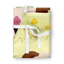 Load image into Gallery viewer, Easter Eggs English Bulldog Brindle White Apron – Artist-Designed Kitchen, BBQ &amp; Craft Apron BB6121APRON