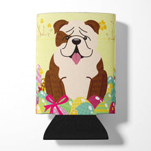 Load image into Gallery viewer, Easter Eggs English Bulldog Brindle White Can or Bottle Hugger BB6121CC