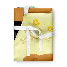 Load image into Gallery viewer, Easter Eggs English Bulldog Red Apron – Artist-Designed Kitchen, BBQ &amp; Craft Apron BB6122APRON