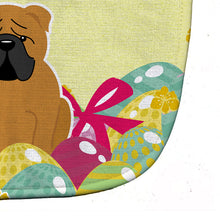 Load image into Gallery viewer, Easter Eggs English Bulldog Red Baby Bib BB6122BIB