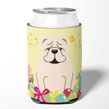 Load image into Gallery viewer, Easter Eggs English Bulldog White Can or Bottle Hugger BB6123CC