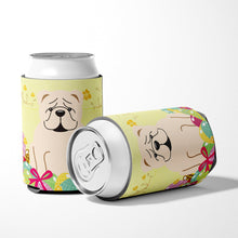 Load image into Gallery viewer, Easter Eggs English Bulldog White Can or Bottle Hugger BB6123CC