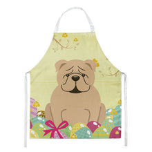 Load image into Gallery viewer, Easter Eggs English Bulldog Fawn Apron – Artist-Designed Kitchen, BBQ &amp; Craft Apron BB6124APRON