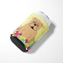 Load image into Gallery viewer, Easter Eggs English Bulldog Fawn Can or Bottle Hugger BB6124CC