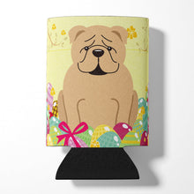 Load image into Gallery viewer, Easter Eggs English Bulldog Fawn Can or Bottle Hugger BB6124CC