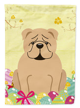Load image into Gallery viewer, Easter Eggs English Bulldog Fawn Garden Flag - Outdoor Decorative Yard Flag BB6124GF