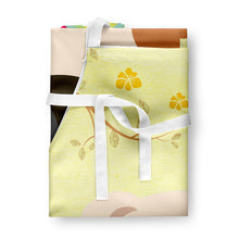 Load image into Gallery viewer, Easter Eggs English Bulldog Fawn White Apron – Artist-Designed Kitchen, BBQ &amp; Craft Apron BB6125APRON