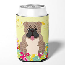 Load image into Gallery viewer, Easter Eggs English Bulldog Grey Brindle  Can or Bottle Hugger BB6126CC