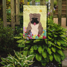Load image into Gallery viewer, Easter Eggs English Bulldog Grey Brindle  Garden Flag - Outdoor Decorative Yard Flag BB6126GF