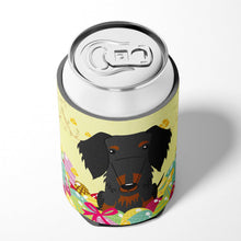 Load image into Gallery viewer, Easter Eggs Wire Haired Dachshund Black Tan Can or Bottle Hugger BB6127CC