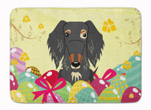 Load image into Gallery viewer, Easter Eggs Wire Haired Dachshund Dapple Machine Washable Memory Foam Mat BB6128RUG