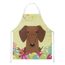 Load image into Gallery viewer, Easter Eggs Dachshund Red Brown Apron – Artist-Designed Kitchen, BBQ &amp; Craft Apron BB6130APRON