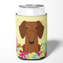 Load image into Gallery viewer, Easter Eggs Dachshund Red Brown Can or Bottle Hugger BB6130CC