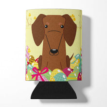 Load image into Gallery viewer, Easter Eggs Dachshund Red Brown Can or Bottle Hugger BB6130CC